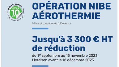 OPERATION NIBE AEROTHERMIE 