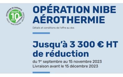 OPERATION NIBE AEROTHERMIE 