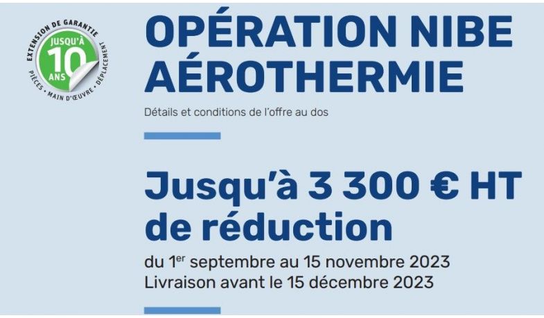 OPERATION NIBE AEROTHERMIE 