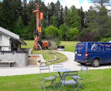 Chantier Géothermie Verticale - Haut Doubs